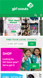 Mobile Screenshot of girlscouts.org